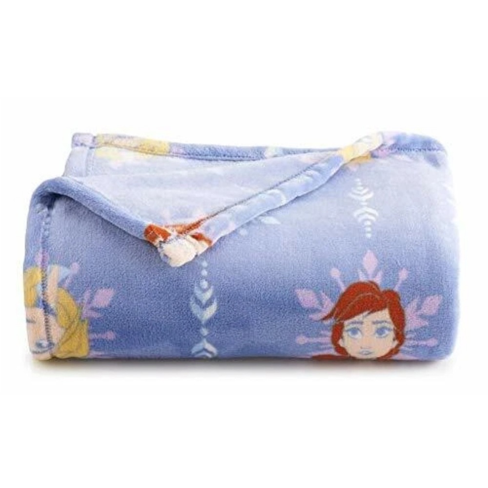Frozen Characters Super Soft Plush Oversized Fleece Blanket Throw, 60" X 72"